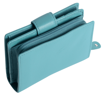 Emily RFID Leather Wallet - Bascora