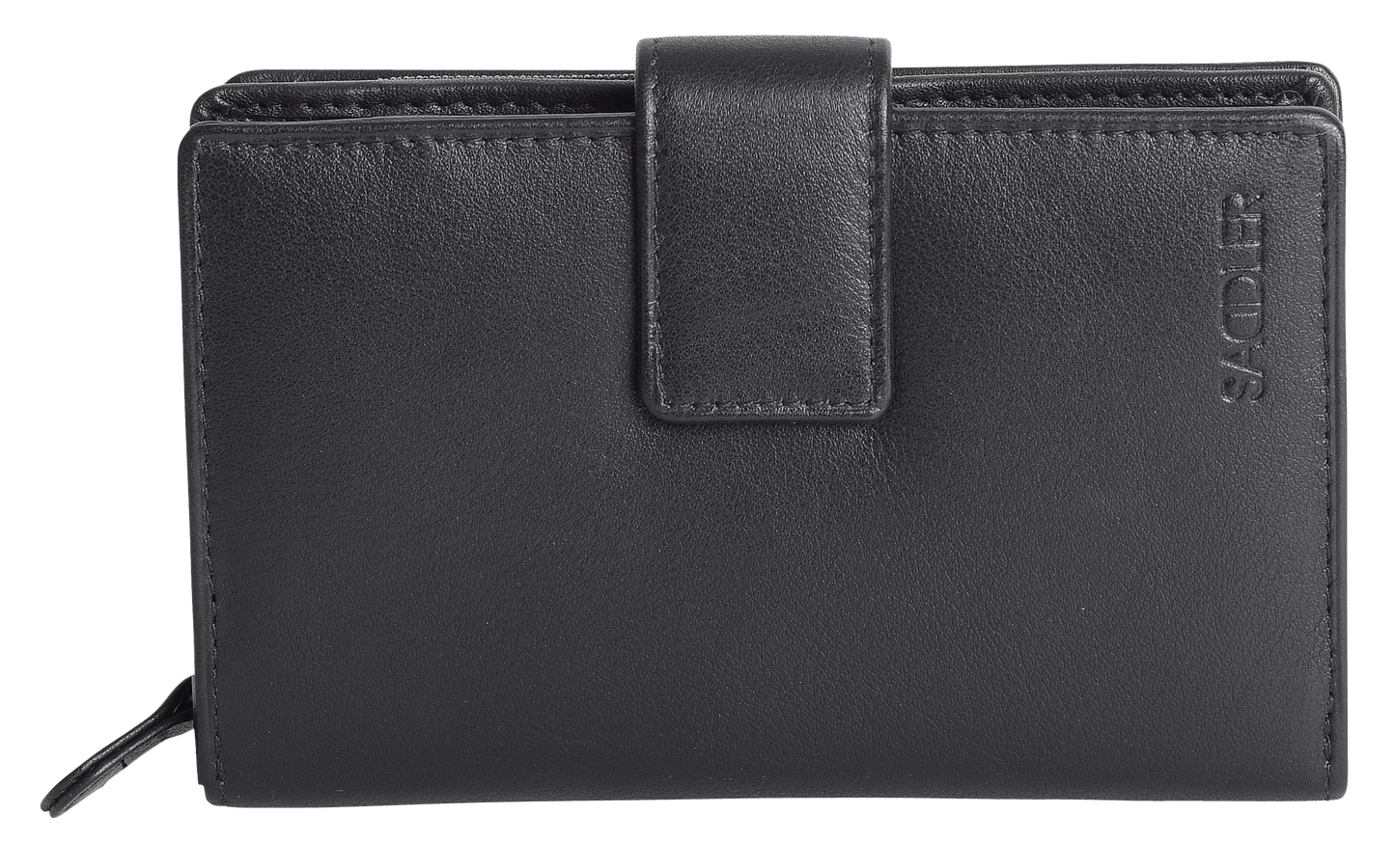 Georgie RFID Leather Double-Sided Purse - Bascora