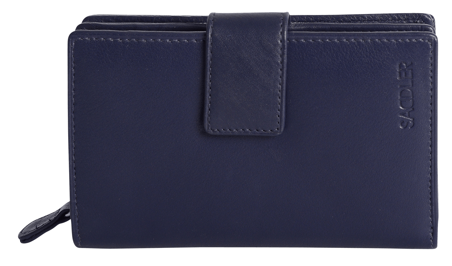 Georgie RFID Leather Double-Sided Purse - Bascora
