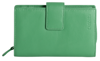 Georgie RFID Leather Double-Sided Purse - Bascora