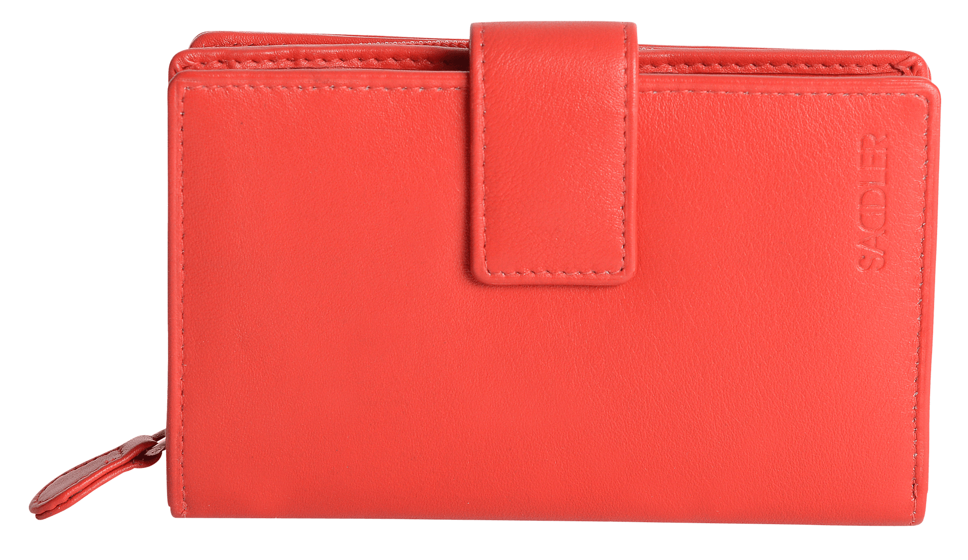Georgie RFID Leather Double-Sided Purse - Bascora