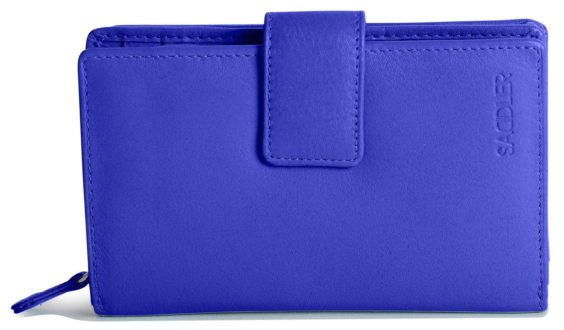 Georgie RFID Leather Double-Sided Purse - Bascora