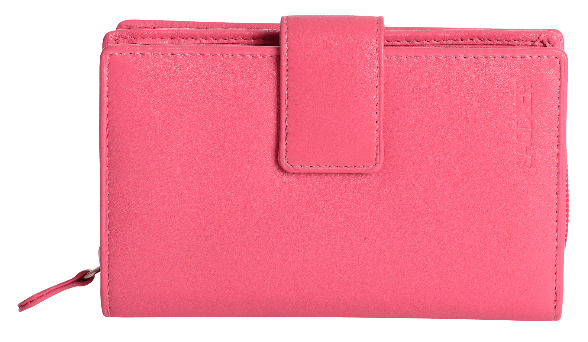 Georgie RFID Leather Double-Sided Purse - Bascora