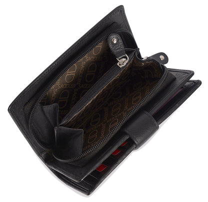 Holly RFID Leather Wallet - Bascora