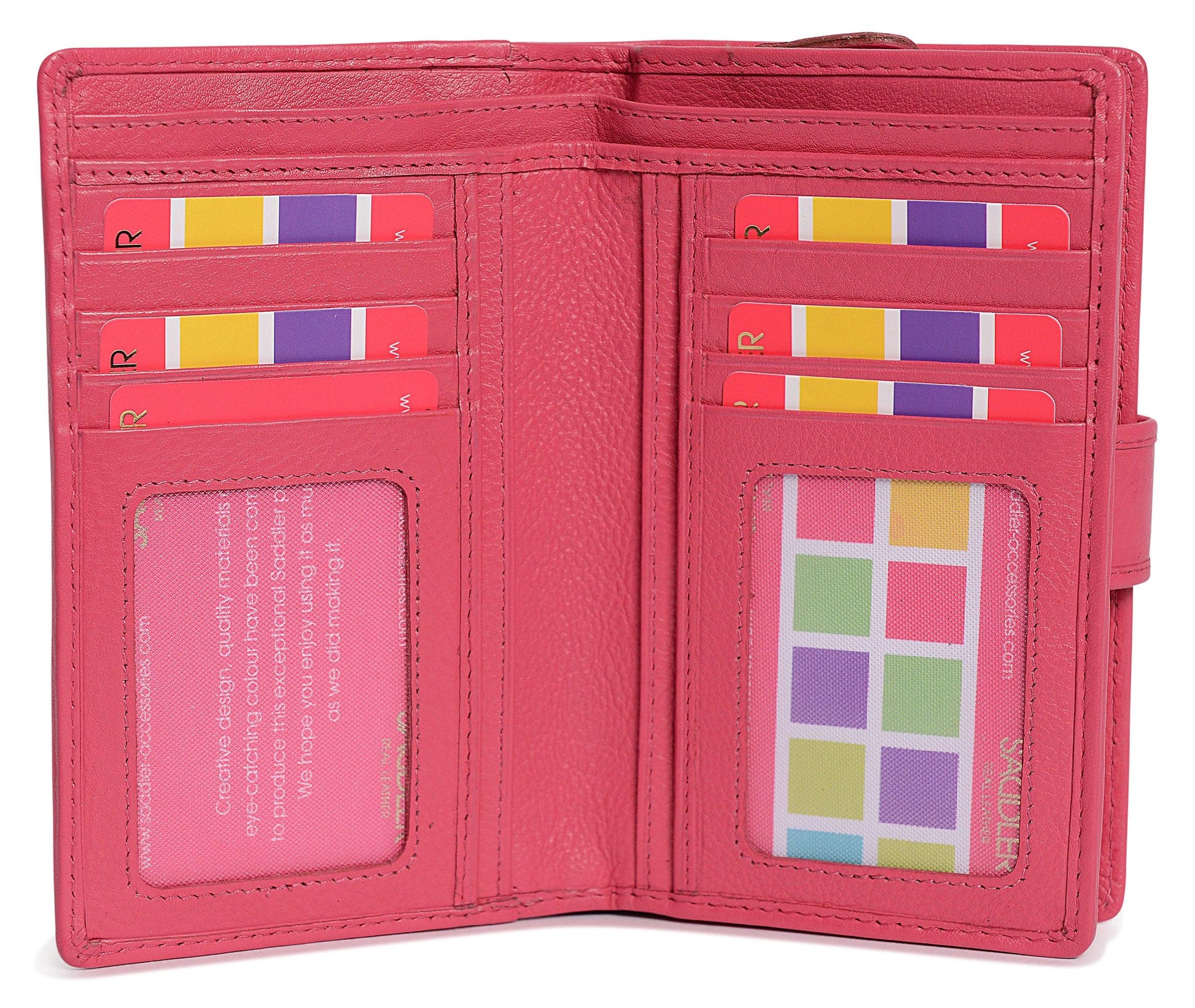 Holly RFID Leather Wallet - Bascora