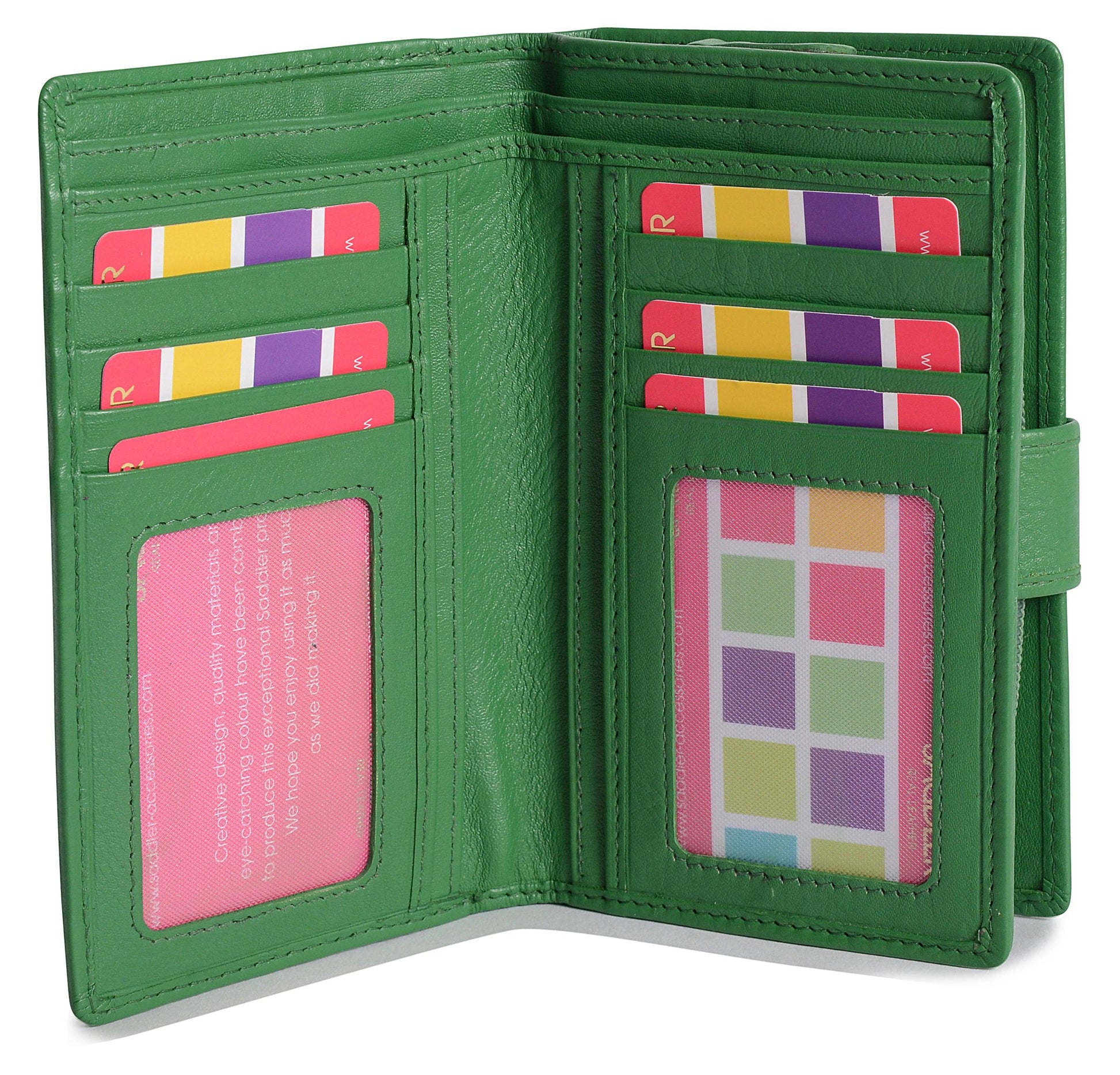 Holly RFID Leather Wallet - Bascora