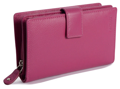 Holly RFID Leather Wallet - Bascora