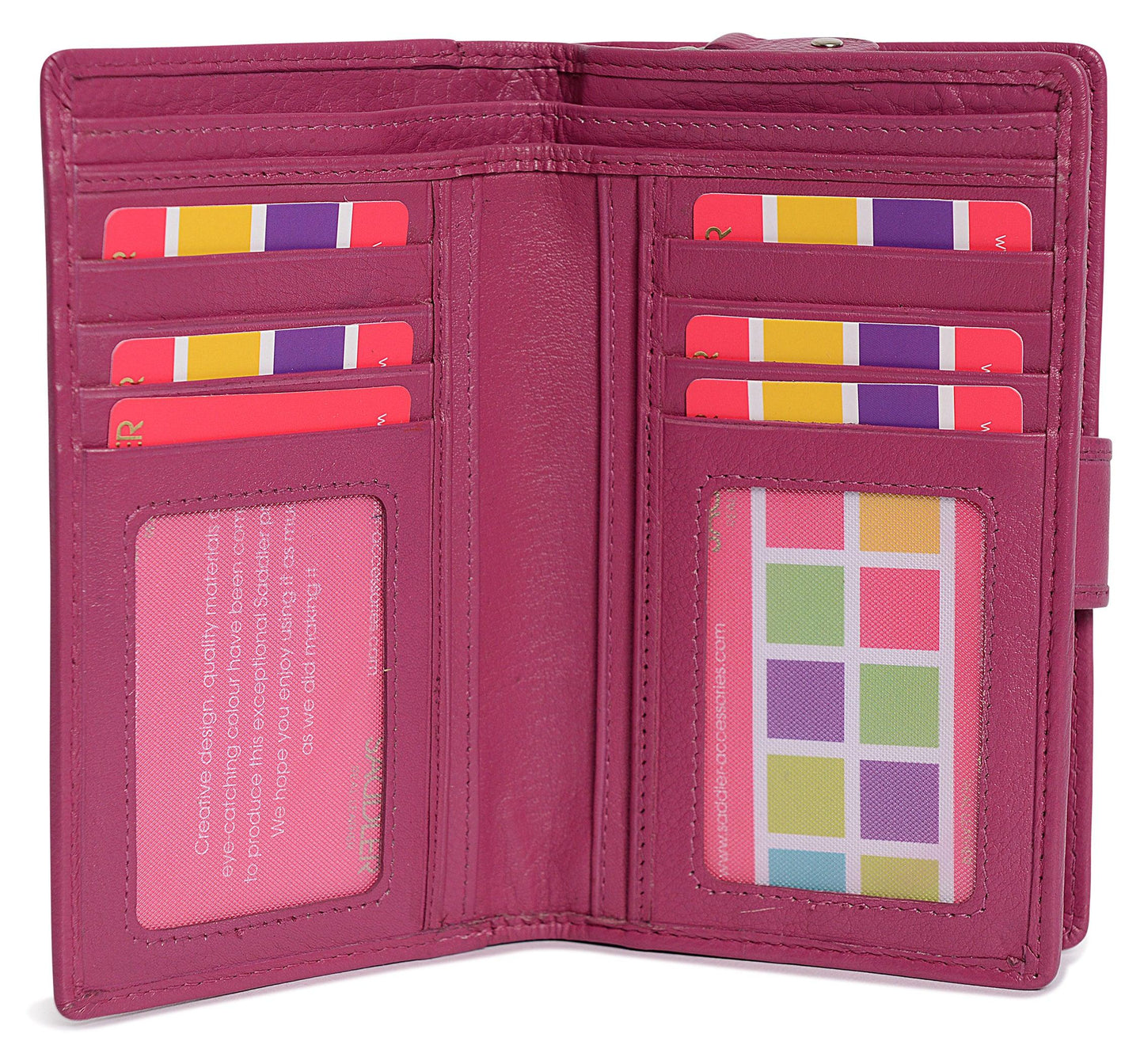 Holly RFID Leather Wallet - Bascora