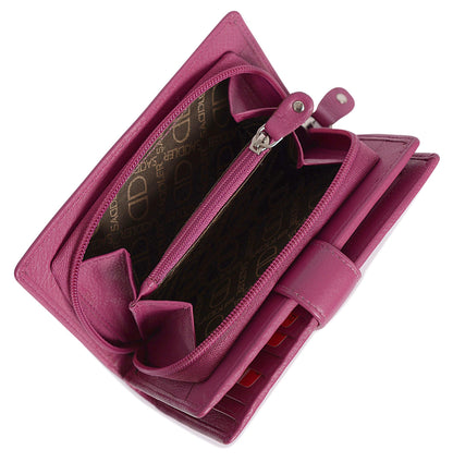 Holly RFID Leather Wallet - Bascora