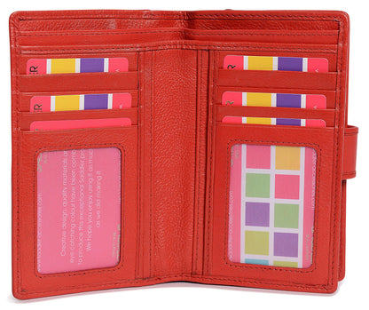 Holly RFID Leather Wallet - Bascora