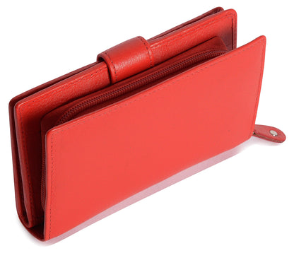 Holly RFID Leather Wallet - Bascora