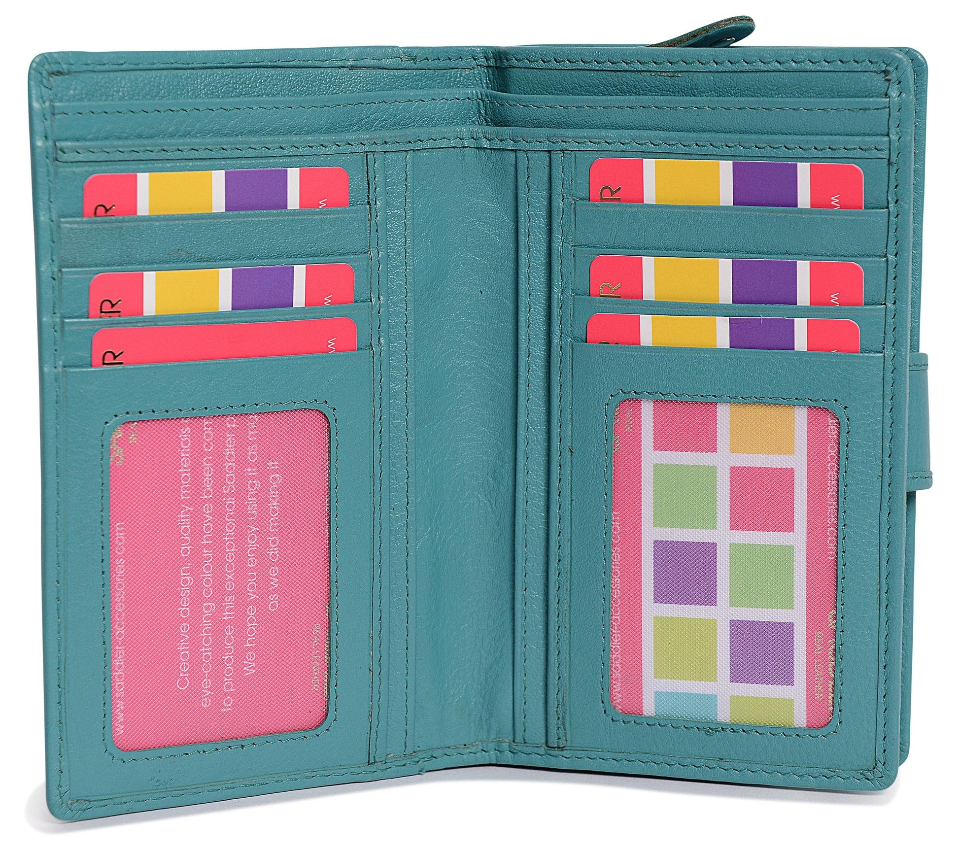 Holly RFID Leather Wallet - Bascora