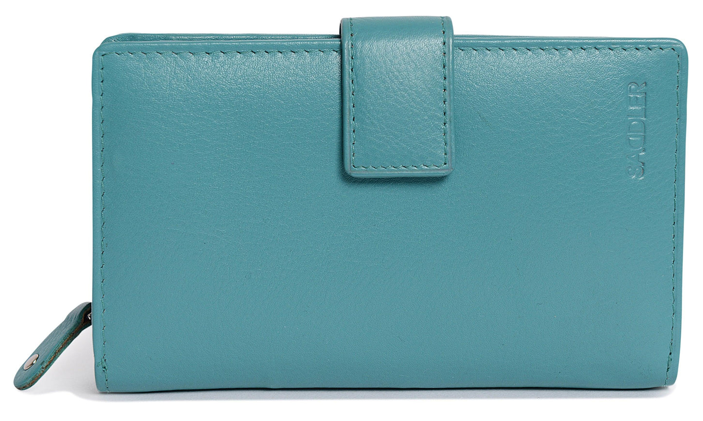Holly RFID Leather Wallet - Bascora