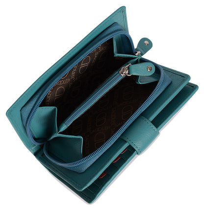 Holly RFID Leather Wallet - Bascora