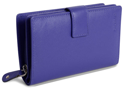 Holly RFID Leather Wallet - Bascora