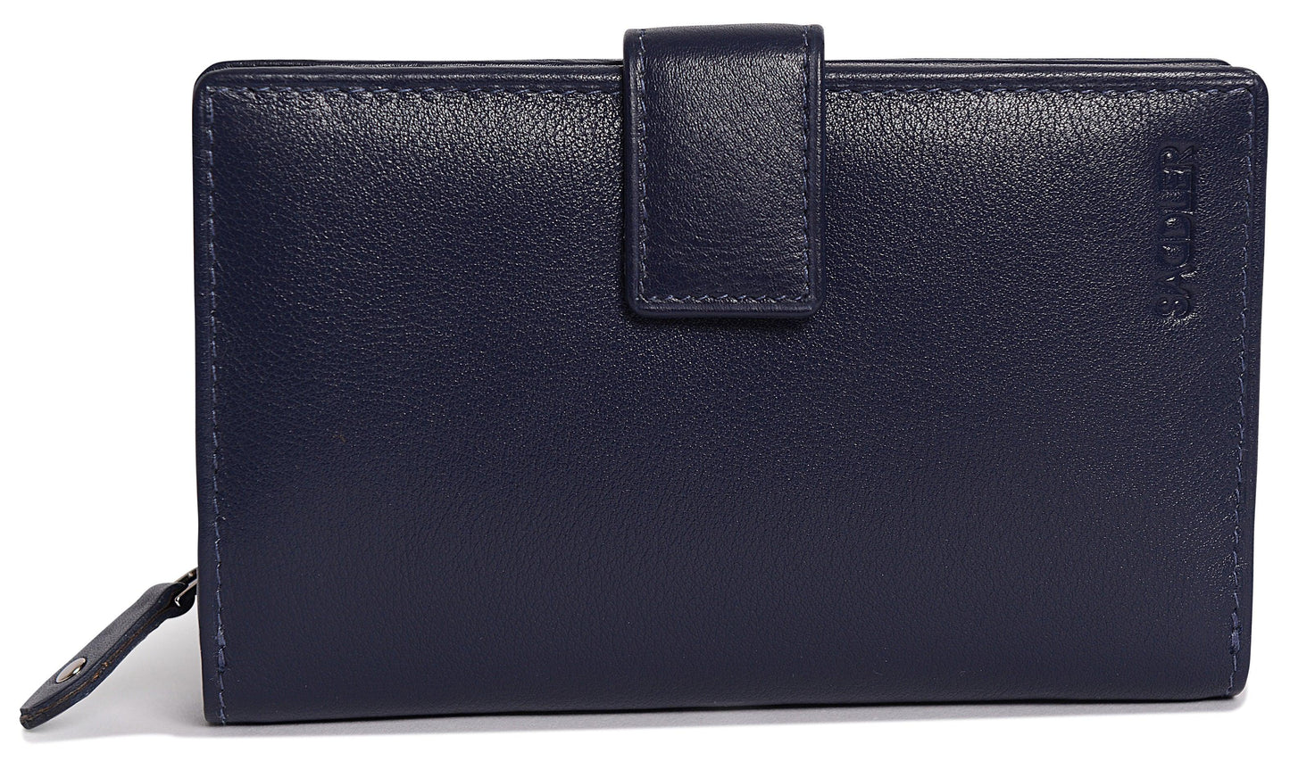 Holly RFID Leather Wallet - Bascora