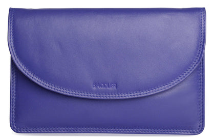 Isabelle RFID Leather Slimline Crossbody Bag - Bascora