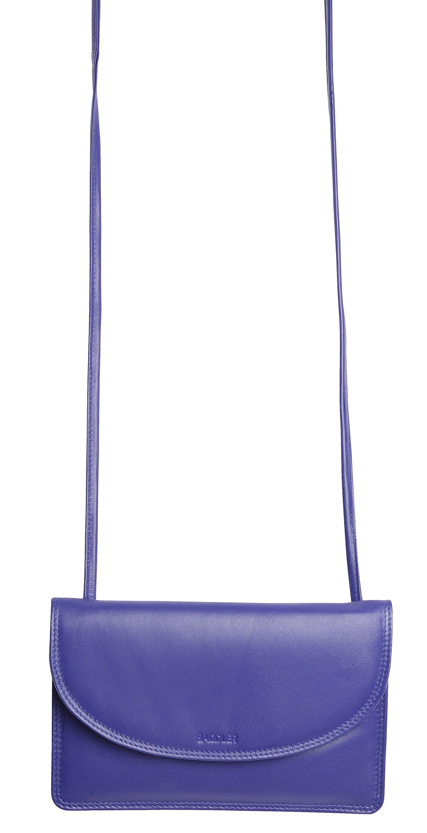Isabelle RFID Leather Slimline Crossbody Bag - Bascora