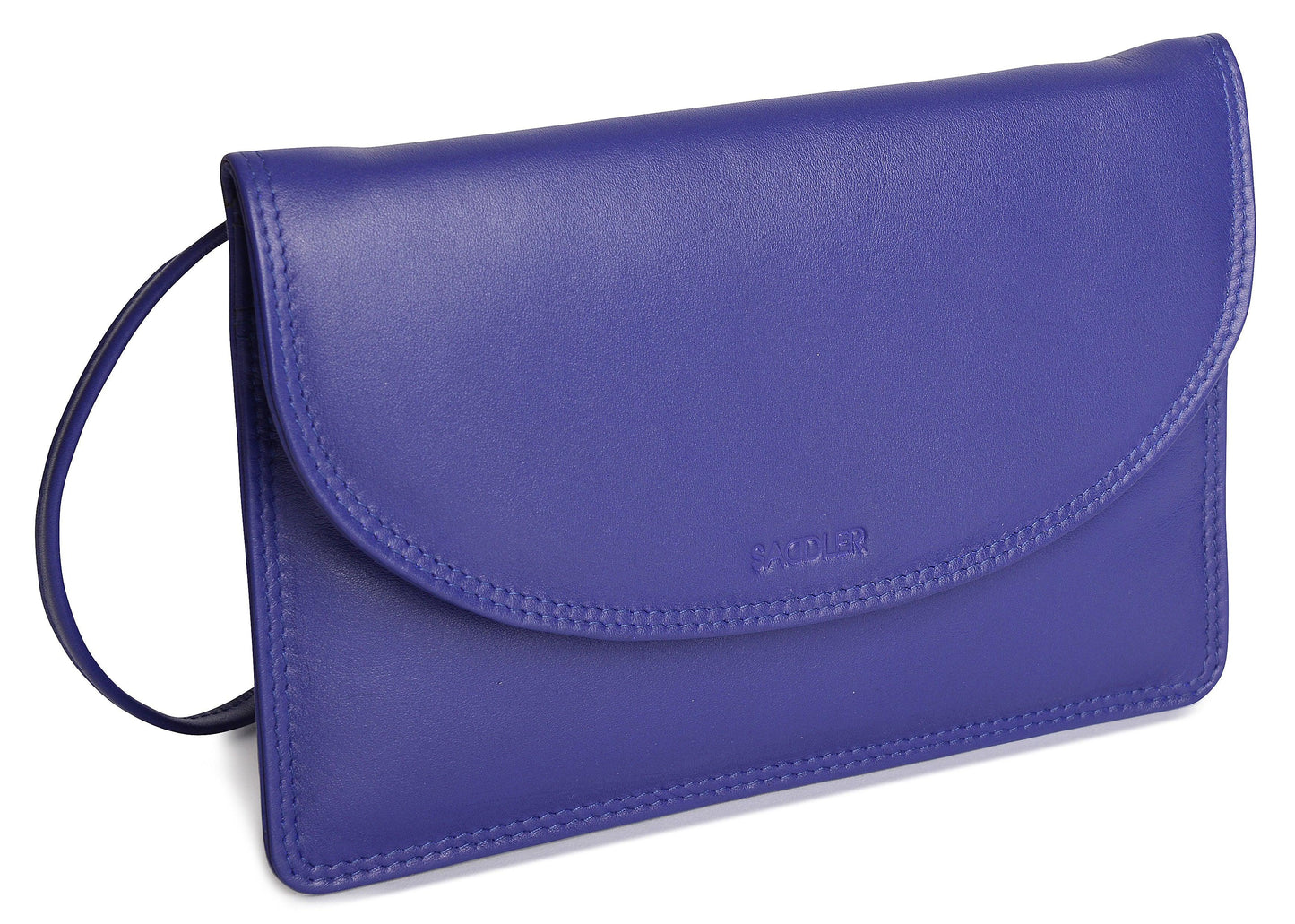 Isabelle RFID Leather Slimline Crossbody Bag - Bascora