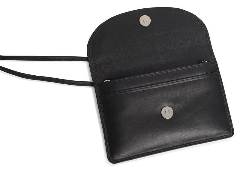 Isabelle RFID Leather Slimline Crossbody Bag - Bascora
