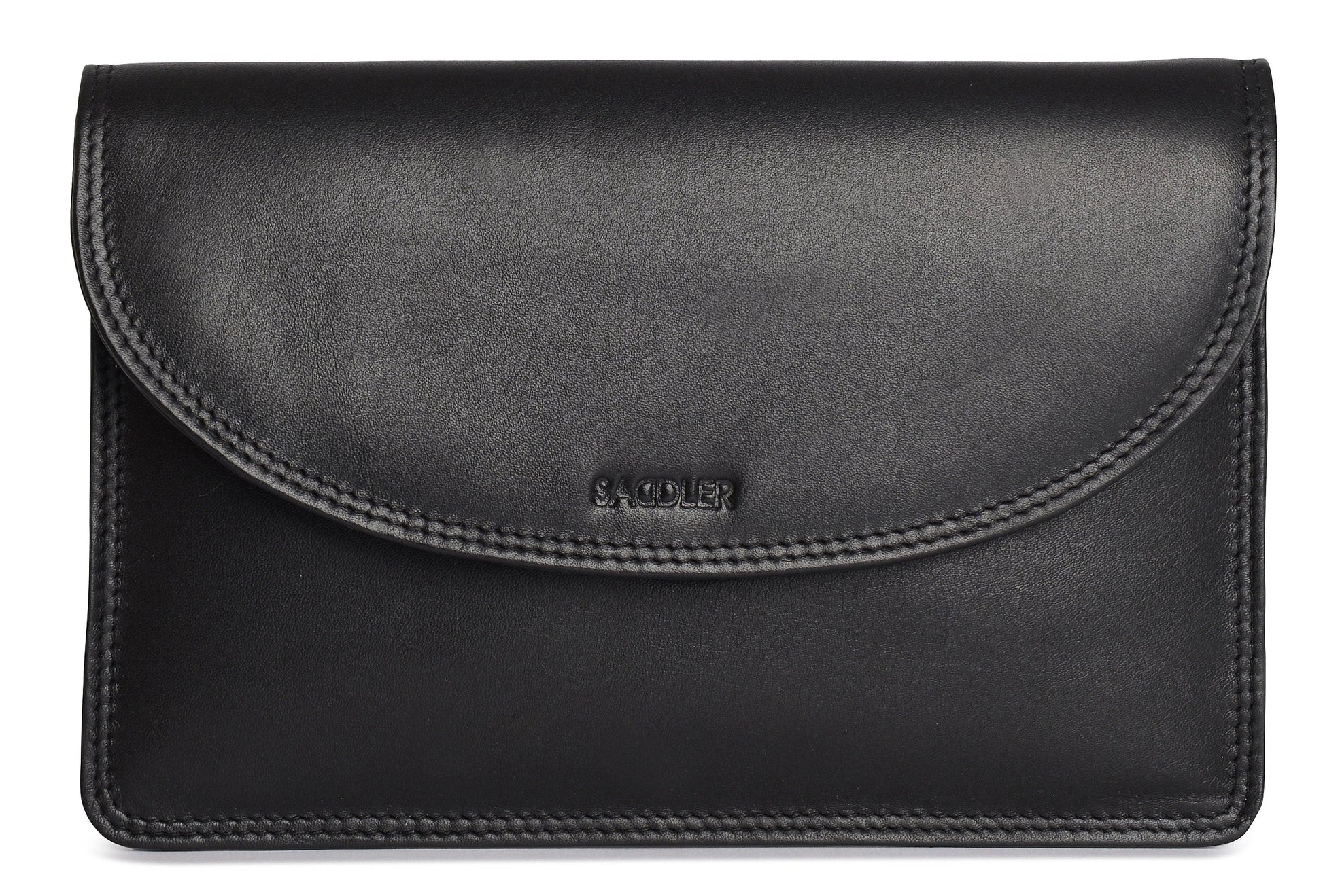 Isabelle RFID Leather Slimline Crossbody Bag - Bascora