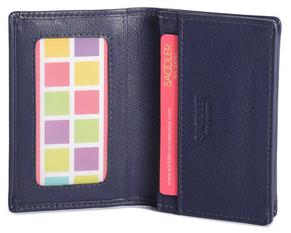 Jessica RFID Leather Card Holder - Bascora