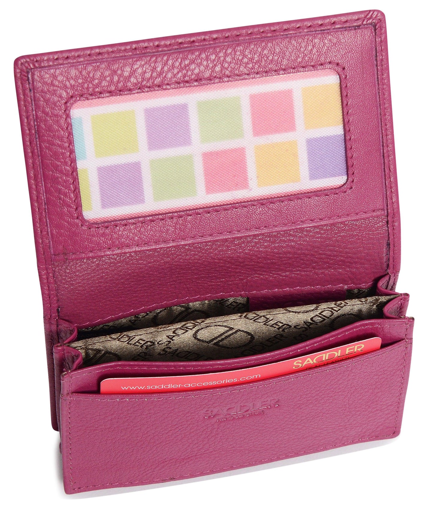 Jessica RFID Leather Card Holder - Bascora