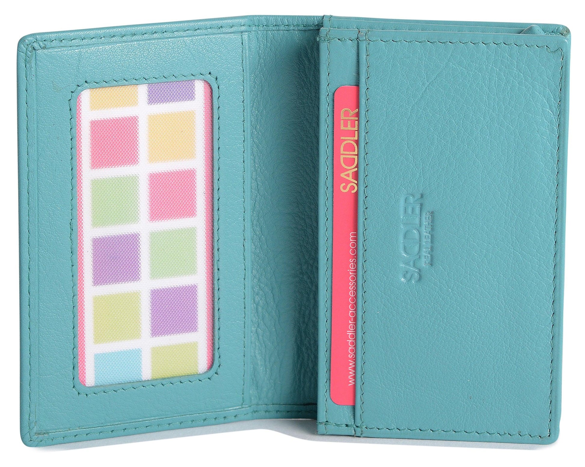 Jessica RFID Leather Card Holder - Bascora