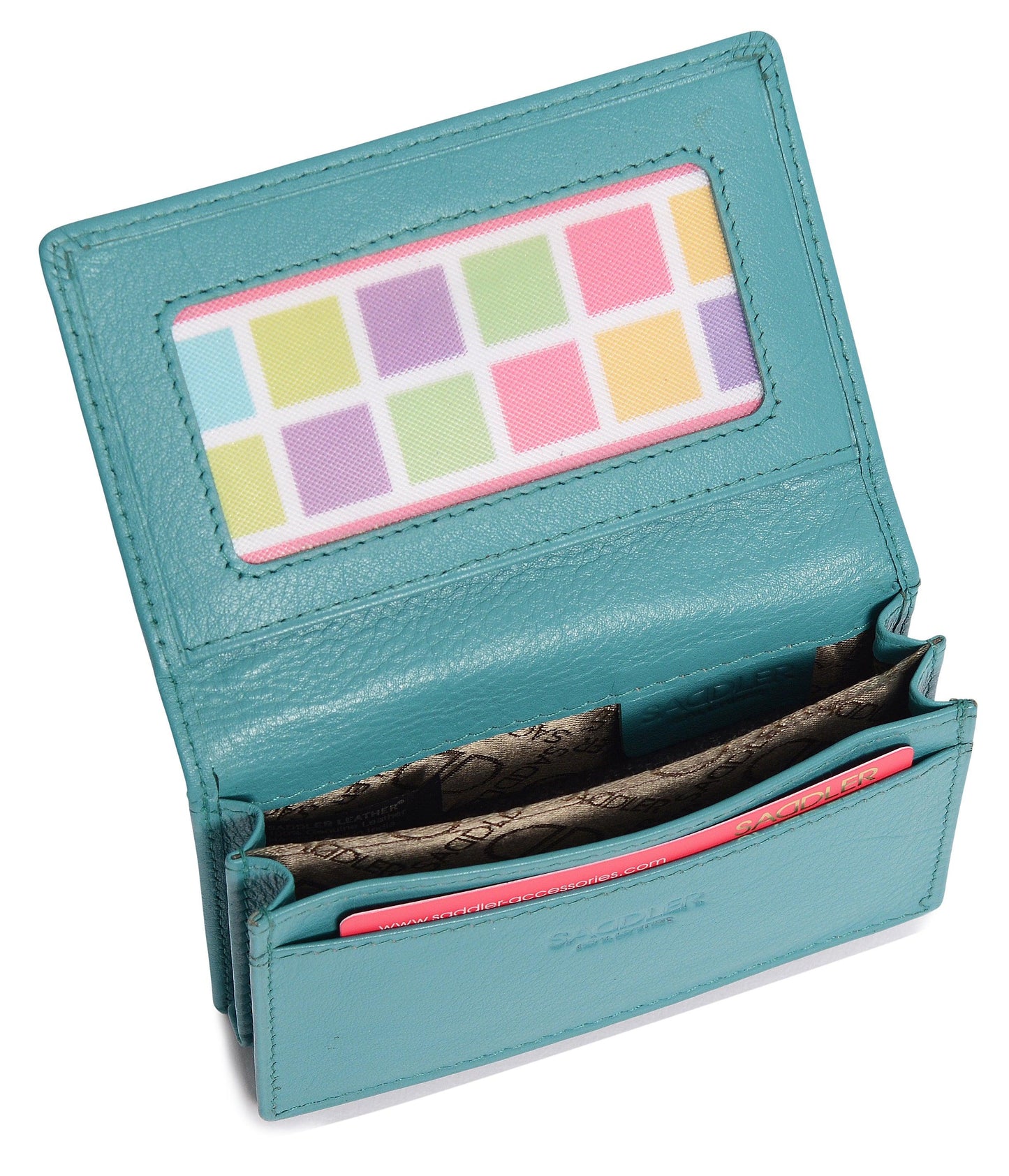 Jessica RFID Leather Card Holder - Bascora