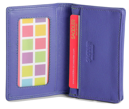 Jessica RFID Leather Card Holder - Bascora