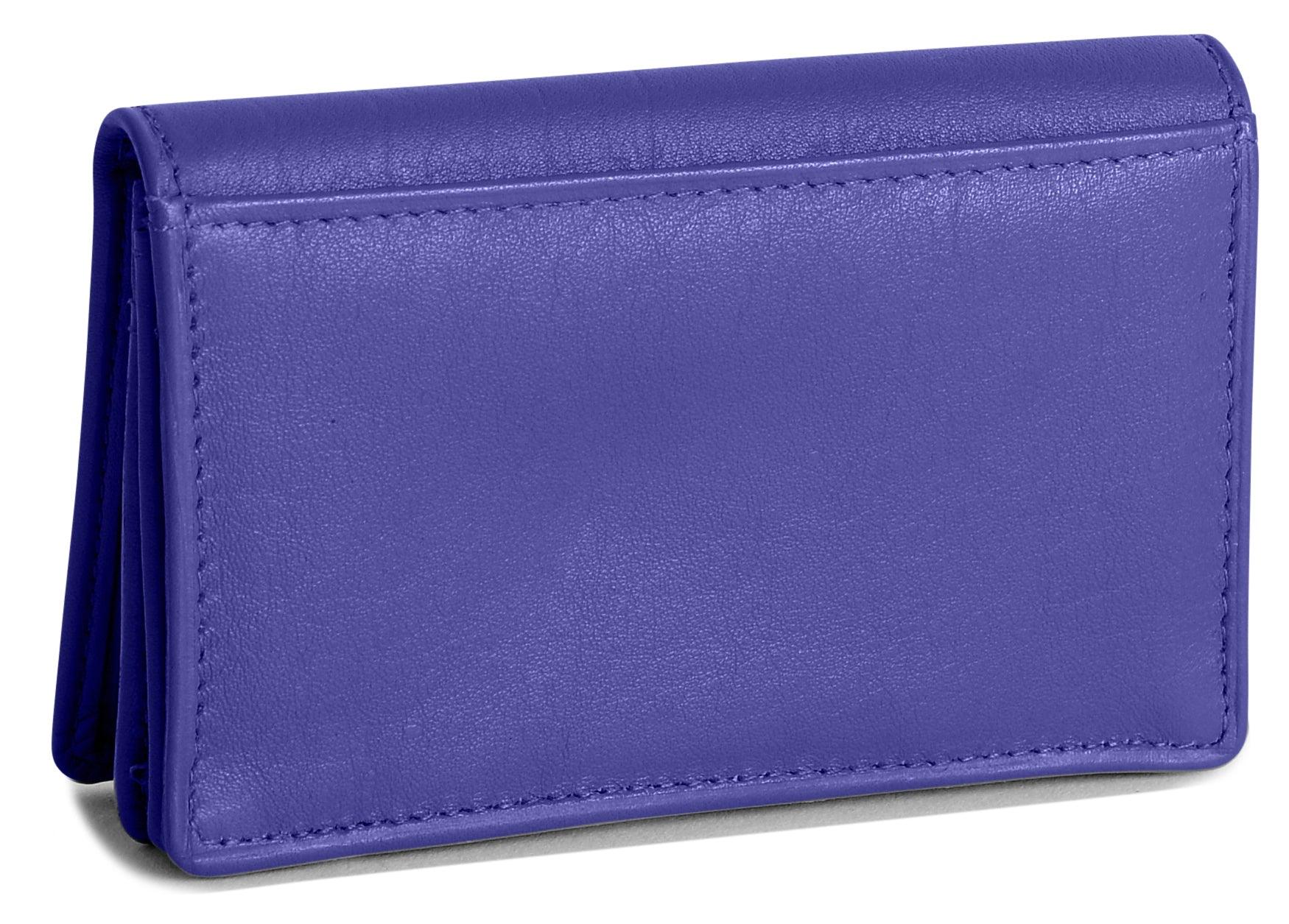 Jessica RFID Leather Card Holder - Bascora