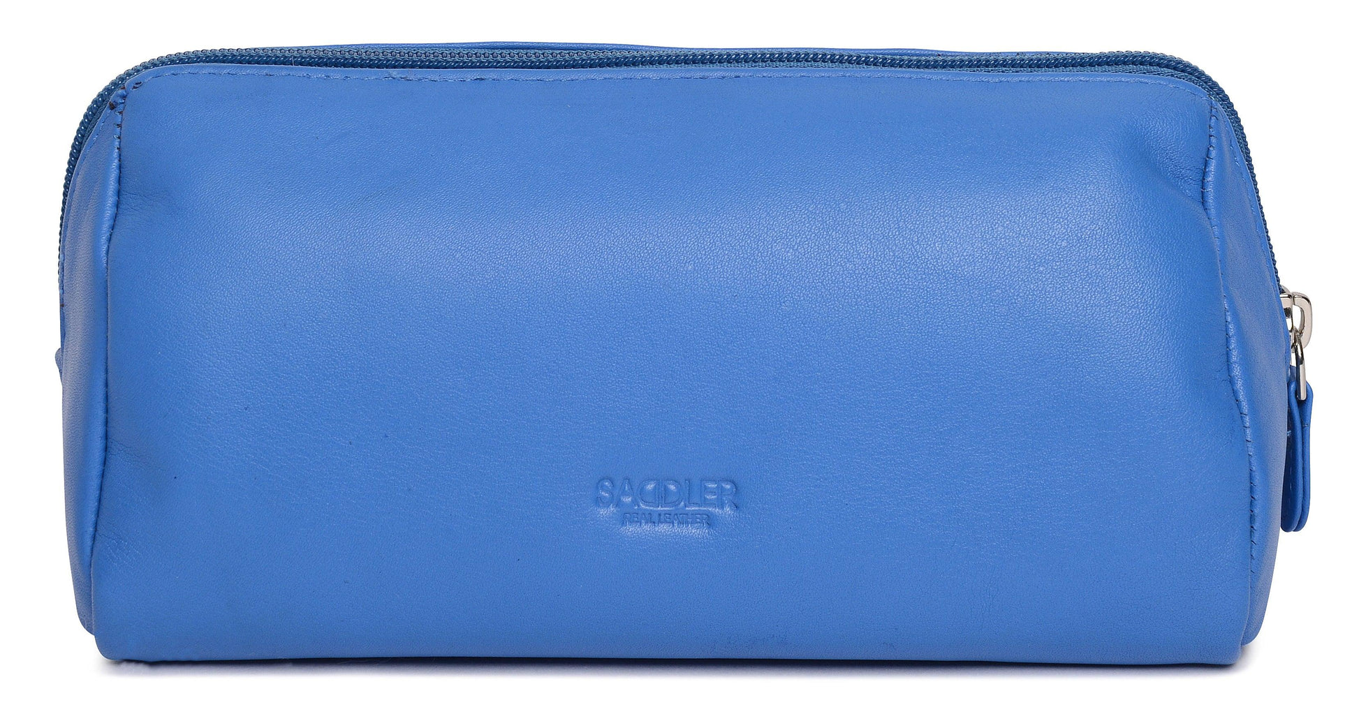 Megan RFID Leather Cosmetic Bag - Bascora