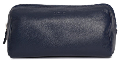 Megan RFID Leather Cosmetic Bag - Bascora