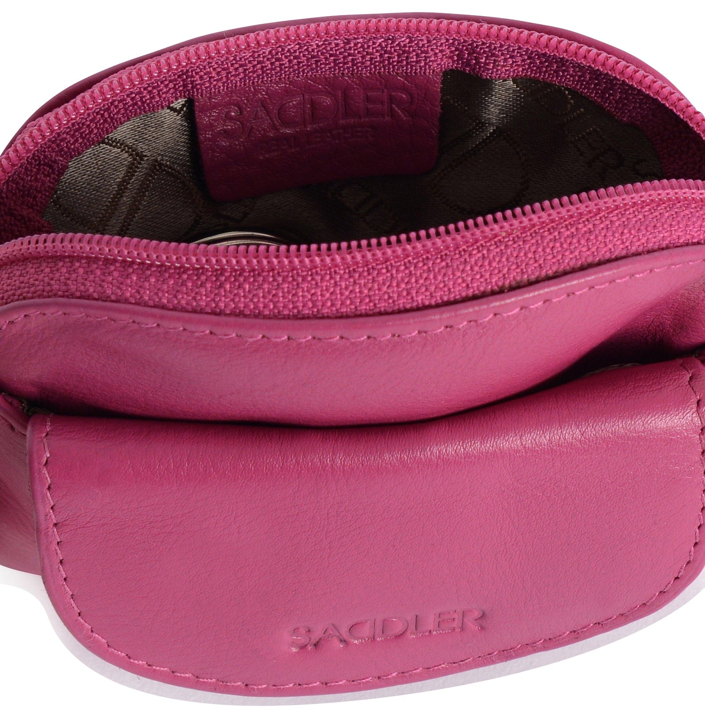 Molly RFID Leather Coin Purse - Bascora