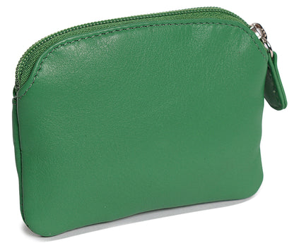 Molly RFID Leather Coin Purse - Bascora