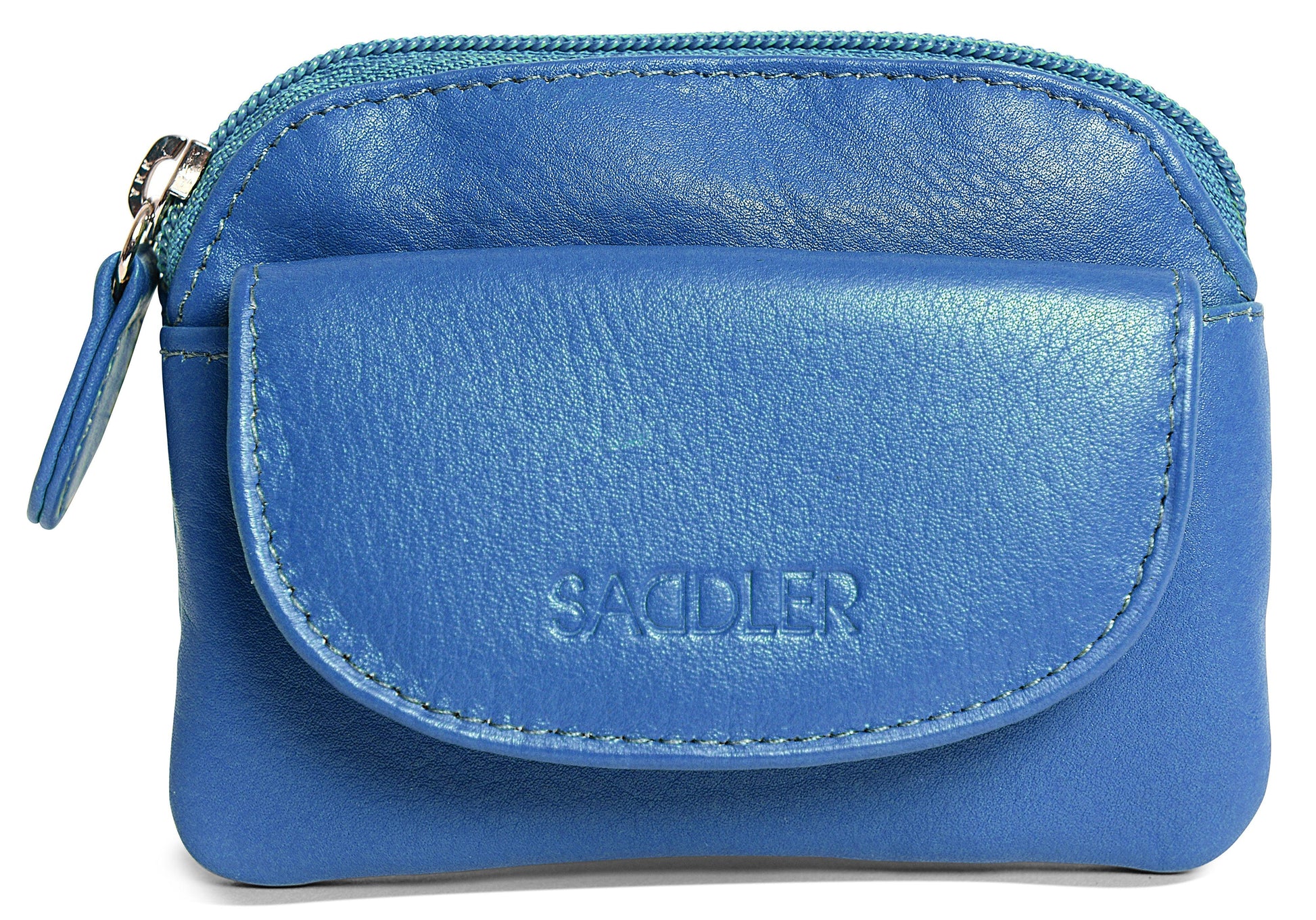 Molly RFID Leather Coin Purse - Bascora