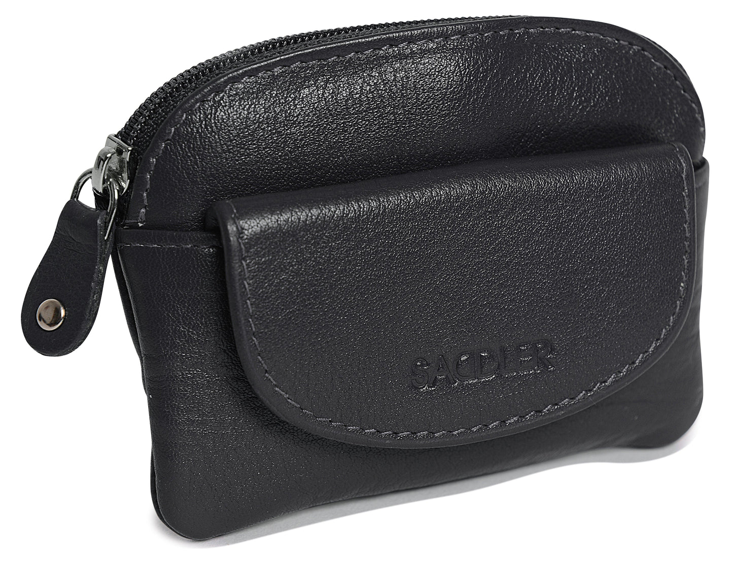 Molly RFID Leather Coin Purse - Bascora