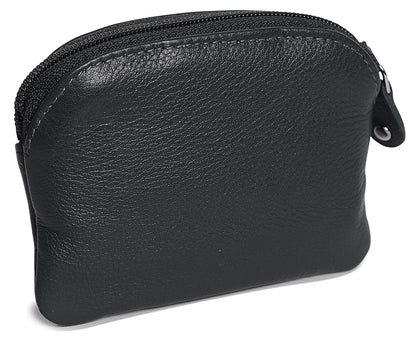 Molly RFID Leather Coin Purse - Bascora