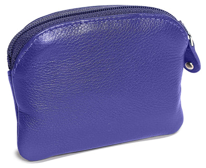 Molly RFID Leather Coin Purse - Bascora