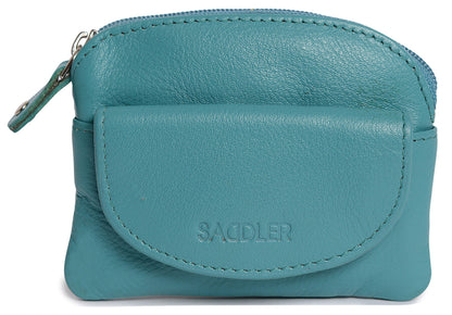 Molly RFID Leather Coin Purse - Bascora