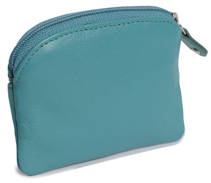 Molly RFID Leather Coin Purse - Bascora