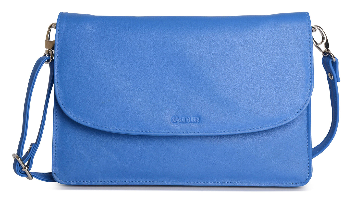 Olivia Leather Crossbody Bag - Bascora