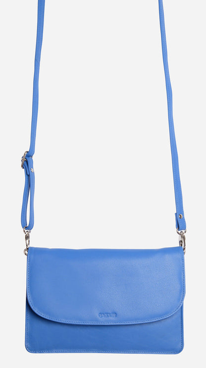 Olivia Leather Crossbody Bag - Bascora