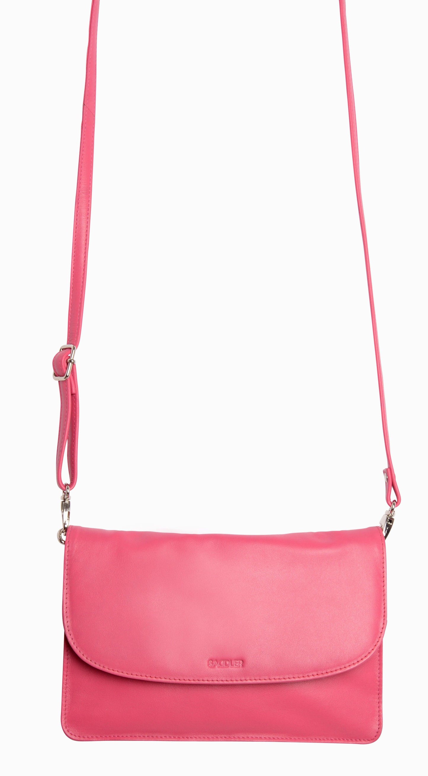 Olivia Leather Crossbody Bag - Bascora
