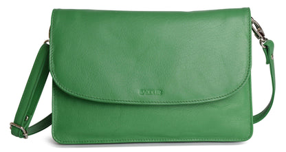 Olivia Leather Crossbody Bag - Bascora