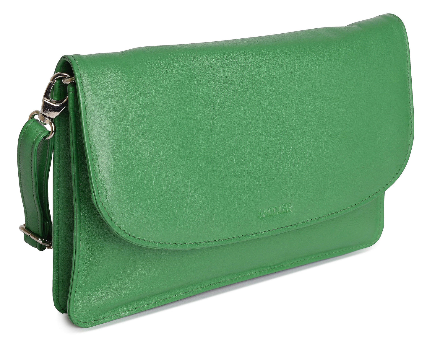 Olivia Leather Crossbody Bag - Bascora