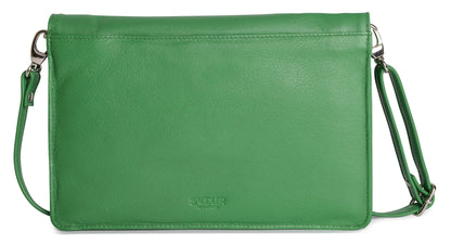 Olivia Leather Crossbody Bag - Bascora
