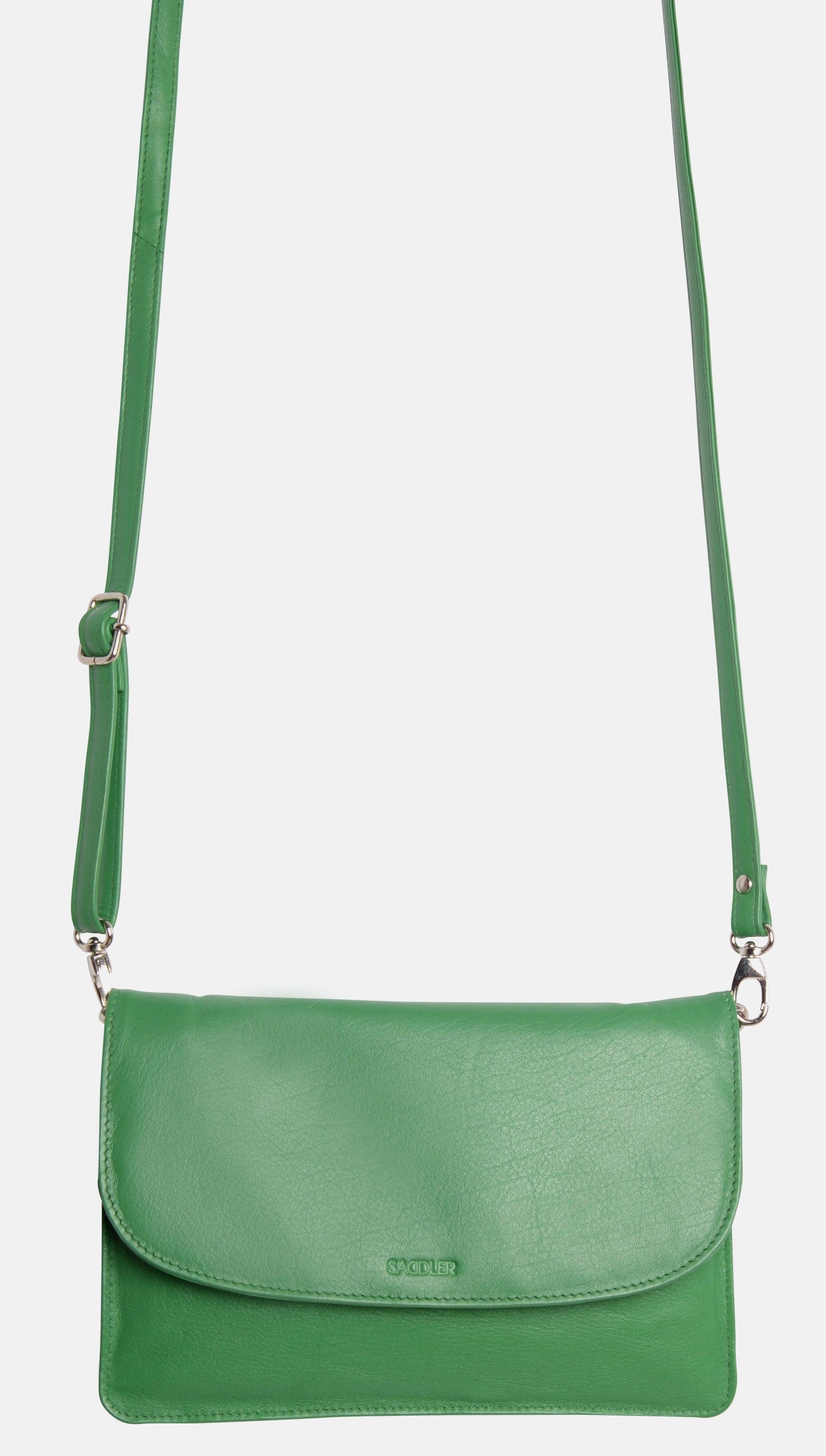 Olivia Leather Crossbody Bag - Bascora