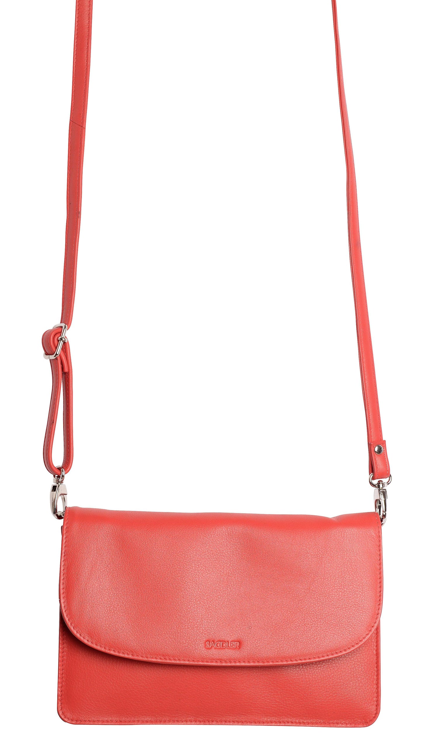 Olivia Leather Crossbody Bag - Bascora