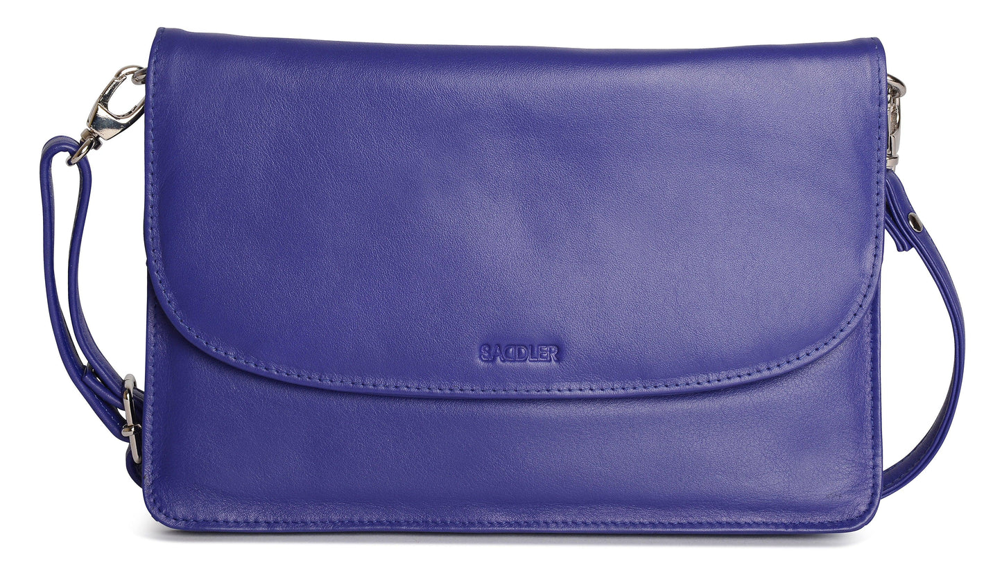 Olivia Leather Crossbody Bag - Bascora